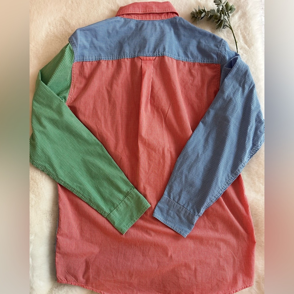 Chaps | Euc - Multi-Pattern Checked Button Down -… - image 3